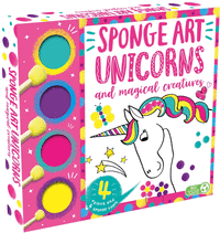 SPONGE ART UNICORNS AND MAGICAL CREATURES (ING)