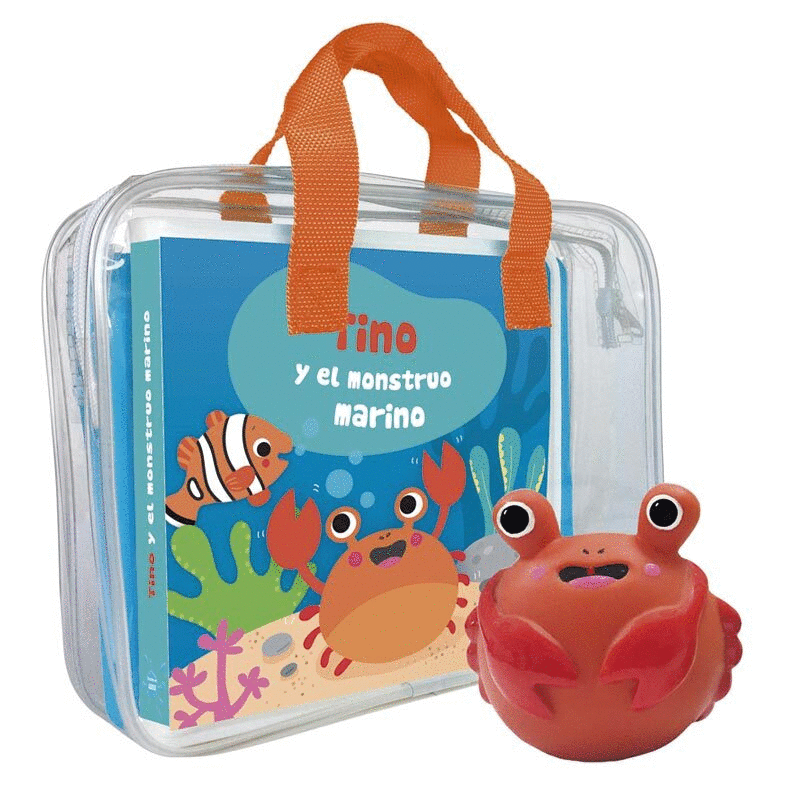 LIBRO DE BAÑO. TINO Y EL MONSTRUO MARINO