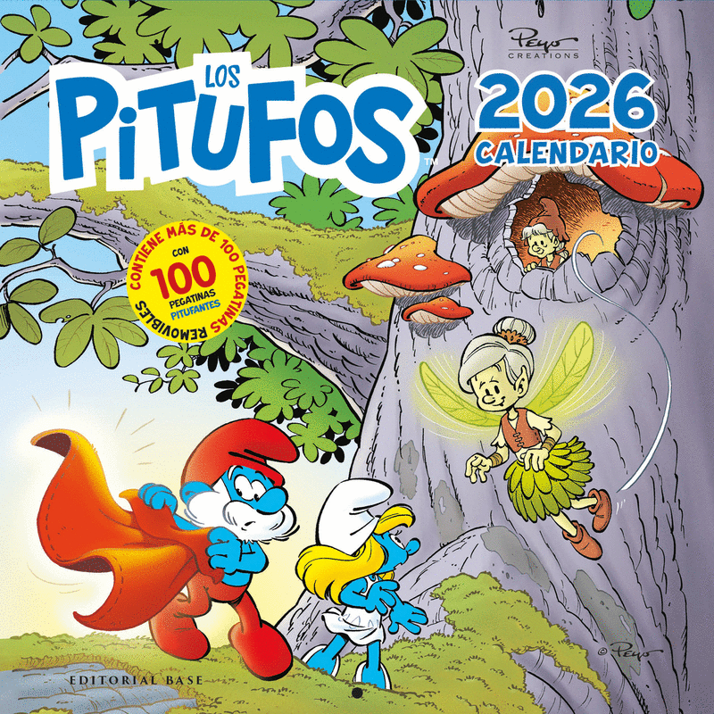CALENDARIO LOS PITUFOS 2026