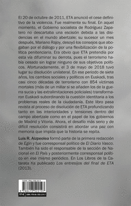 ETA DEL CESE DEL TERRORISMO A LA DISOLUCION
