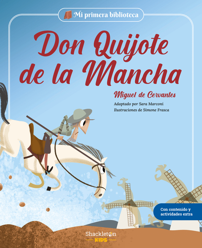 DON QUIJOTE DE LA MANCHA (MI PRIMERA BIBLIOTECA)