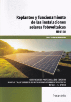 REPLANTEO Y FUNCIONAMI.INSTALACIONES SOLARES FOTOVOL.UF0150