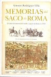 MEMORIAS DEL SACO DE ROMA