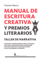 MANUAL DE ESCRITURA CREATIVA Y PREMIOS LITERARIOS