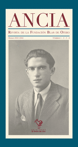 ANCIA REVISTA FUNDACION BLAS DE OTERO (1-2-3-4) ESTUCHE