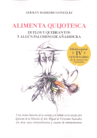 ALIMENTA QUIJOTESCA DUELOS Y QUEBRANTOS Y ALGUN PALOMIN