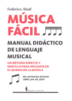 MUSICA FACIL MANUAL DIDACTICO DE LENGUAJE MUSICAL