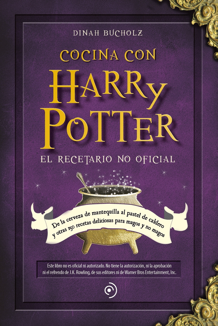 COCINA CON HARRY POTTER EL RECETARIO NO OFICIAL