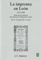 IMPRENTA EN LEON 1521-1900 (1) SIGLO XIX 1ª PARTE