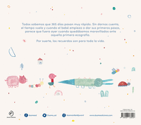 LIBRO DEL BEBE RECUERDOS Y FOTOGRAFIAS PRIMER AÑO DE VIDA