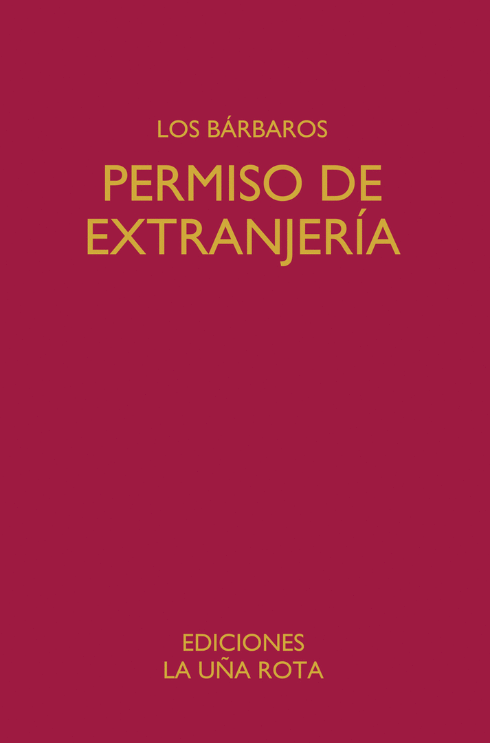 PERMISO DE EXTRANJERIA