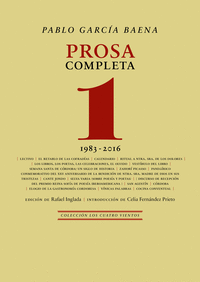 PROSA COMPLETA 1 (1983-2016) GARCIA BAENA