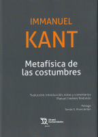 METAFISICA DE LAS COSTUMBRES