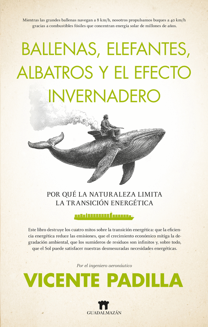 Ballenas, elefantes, albatros y el efecto invernadero