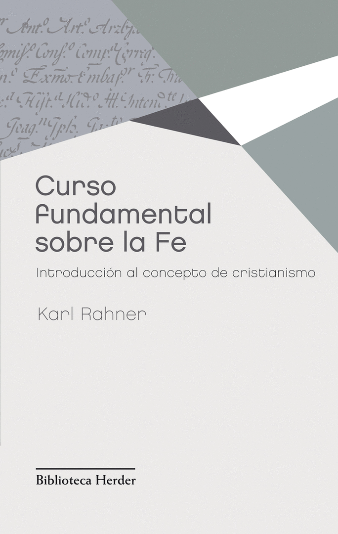 CURSO FUNDAMENTAL SOBRE LA FE (NE)