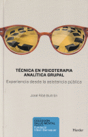 TECNICA EN PSICOTERAPIA ANALITICA GRUPAL