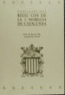 NOBILIARI REIAL COS NOBLESA DE CATALUNYA
