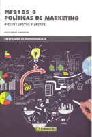 POLITICAS DE MARKETING MF2185-3 (C.P.) INCLUYE UF2392/93