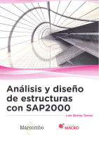 ANALISIS Y DISEÑO DE ESTRUCTURAS CON SAP2000 V.15