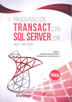 PROGRAMACION TRANSACT CON SQL SERVER 2016