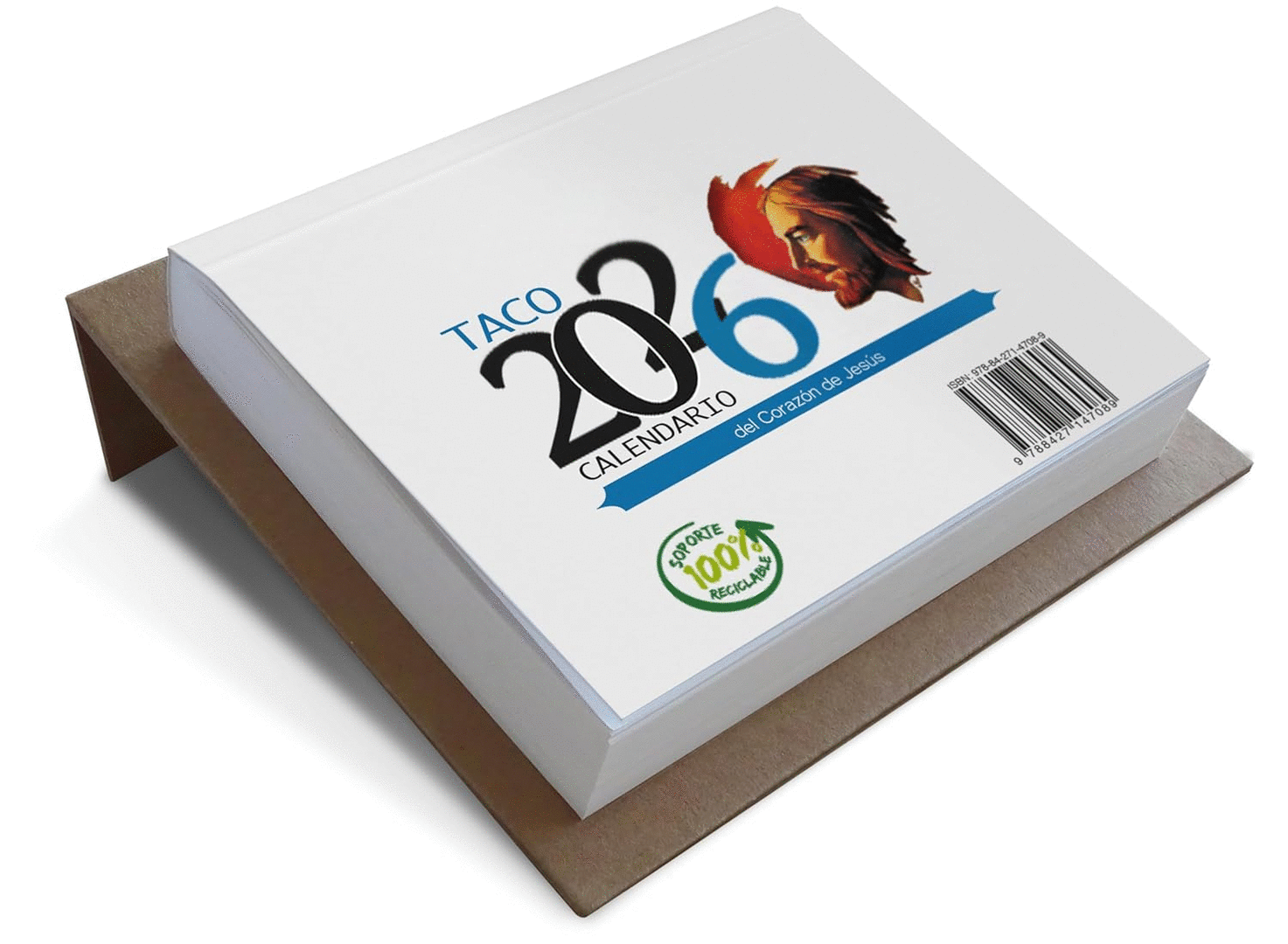 TACO CALENDARIO DEL CORAZÓN DE JESÚS MESA - CORAZÓN DE JESÚS 2026