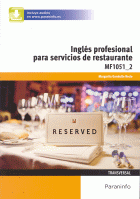 INGLES PROFESIONAL PARA SERVICIOS DE RESTAURANTE