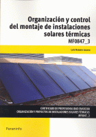 ORGANIZACION Y CONTROL MONTAJE INSTALA.SOLARES TER.MF0847-3