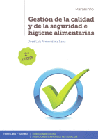 GESTION DE CALIDAD Y SEGURIDAD E HIGIENE ALIMEN.2/E (CF)