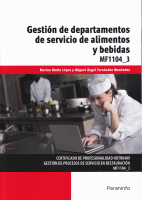 GESTION DE DEPARTAMEN.SERVICIO DE ALIMENTOS Y BEBI.MF1104-3