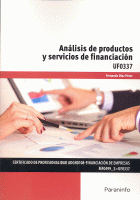 ANALISIS DE PRODUCTOS Y SERVICIOS DE FINANCIACION UF0337