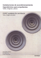 INSTALACIONES ACONDICIONAMI.HIGROTERMICO PARA ARQUITEC.2/E