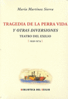 TRAGEDIA DE LA PERRA VIDA Y OTRAS DIVERSIONES:TEATRO EXILIO