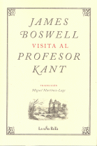 JAMES BOSWELL VISITA AL PROFESOR KANT