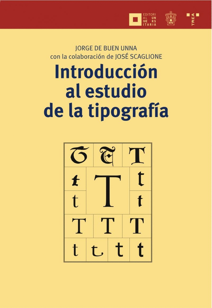 INTRODUCCION AL ESTUDIO DE LA TIPOGRAFIA