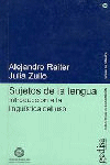 SUJETOS DE LA LENGUA