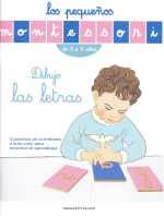 PEQUEÑOS MONTESSORI DIBUJO LAS LETRAS