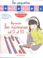 PEQUEÑOS MONTESSORI APRENDO LOS NUMEROS DEL 0 AL 10