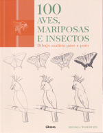 100 AVES,MARIPOSAS E INSECTOS DIBUJO REALISTA PASO A PASO