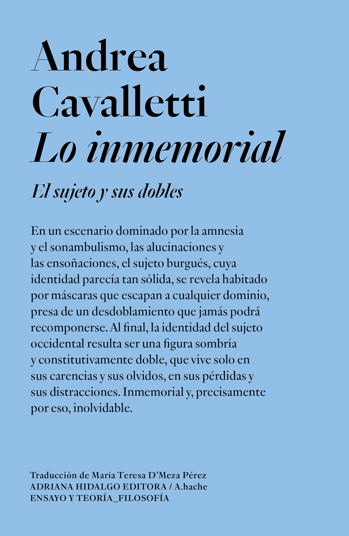 LO INMEMORIAL