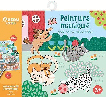 MI PINTURA MÁGICA DE ANIMALES DE COMPAÑÍA. ESTUCHE DE ARTISTA