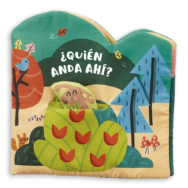 LIBRO DE TELA. QUIEN ANDA AHI