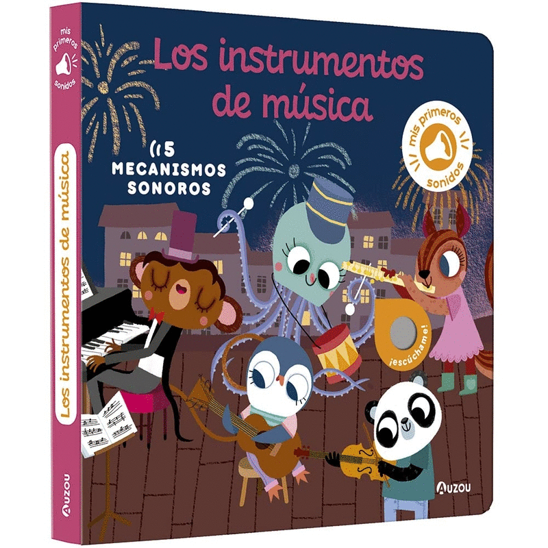 LIBRO DE SONIDOS. LOS INSTRUMENTOS DE MÚSICA.