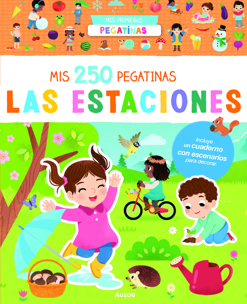 MIS PRIMERAS PEGATINAS. LAS ESTACIONES
