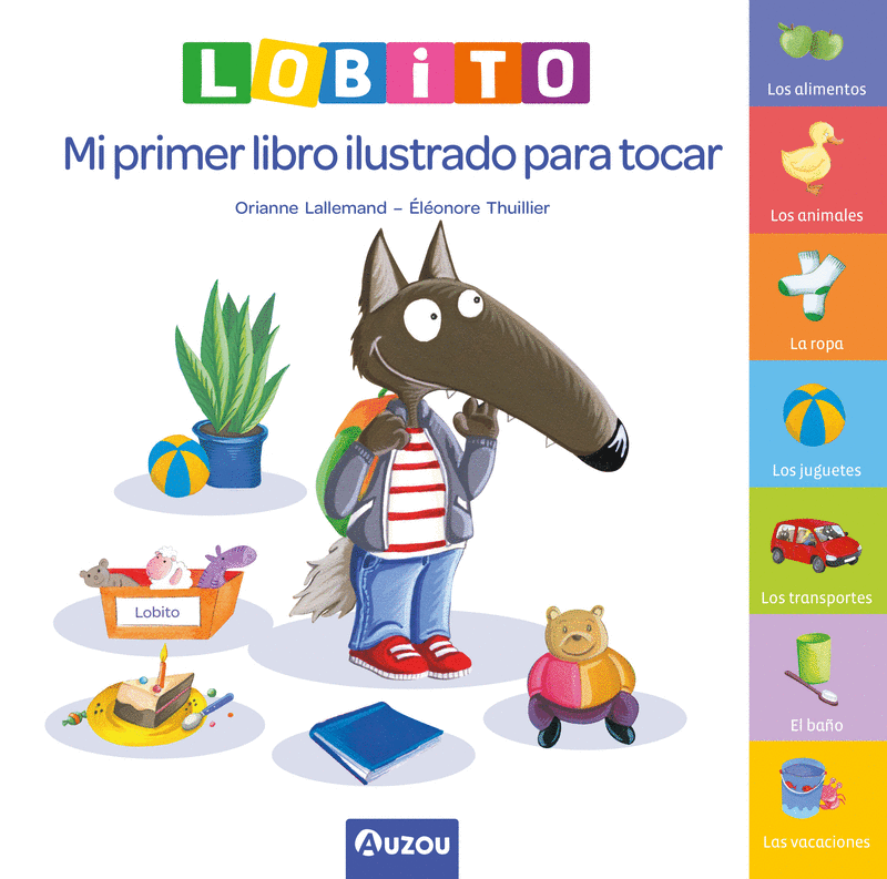 LOBITO. MI PRIMER LIBRO ILUSTRADO PARA TOCAR