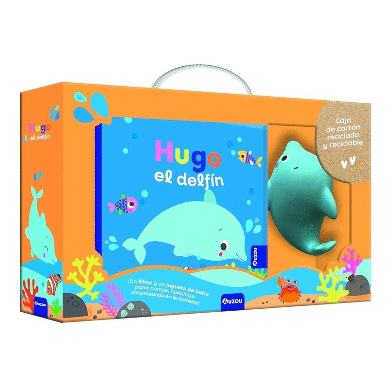 LIBRO DE BAÑO. HUGO EL DELFIN