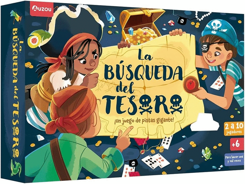LA BUSQUEDA DEL TESORO. JUEGO DE PISTAS