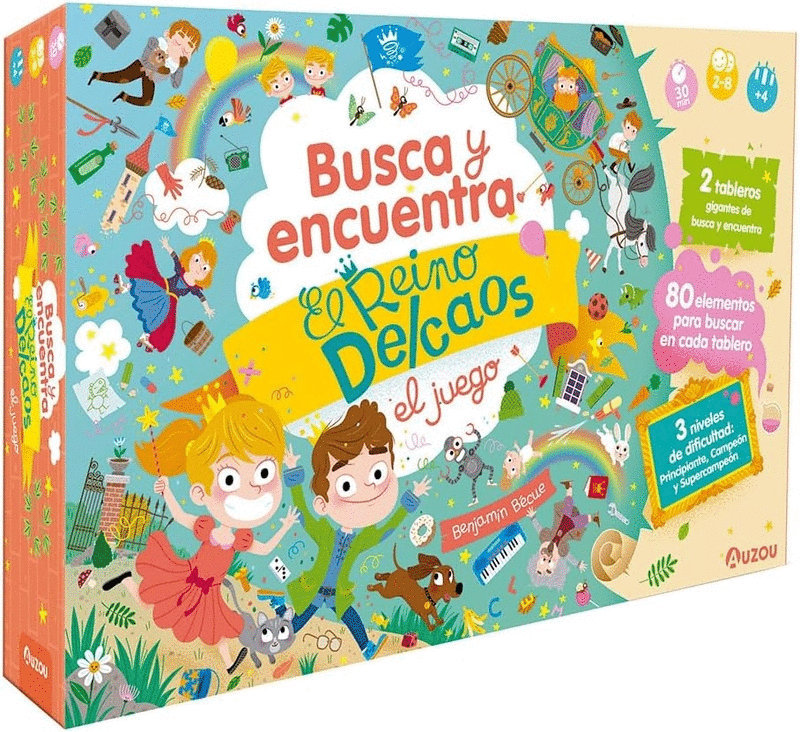 BUSCA Y ENCUENTRA REINO DELCAOS. JUEGO DE MESA