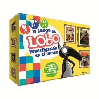 LOBO, INVESTIGACION EN EL MUSEO. MIS PEQUEÑOS JUEGOS