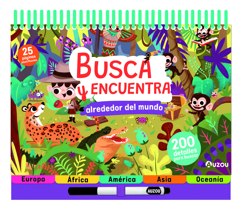 ESPIRAL. BUSCA Y ENCUENTRA ALREDEDOR DEL MUNDO