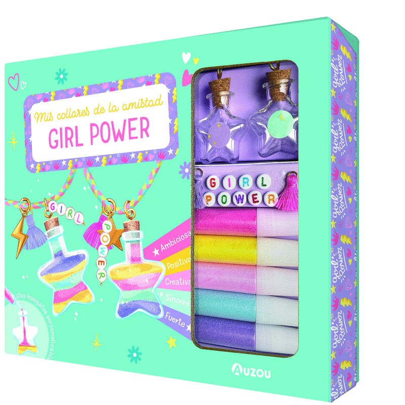 MIS COLLARES DE LA AMISTAD GIRL POWER. JOYAS